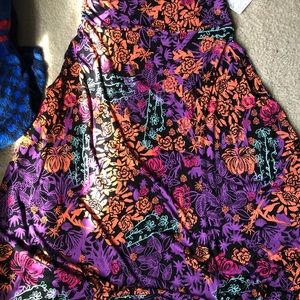 Lularoe Large Floral Maxi Skirt
